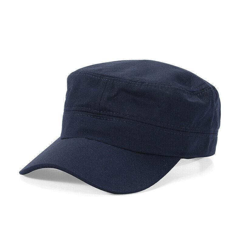 Army Plain Hat Classic Cadet Field Military Cap Style Patrol Baseball view 7