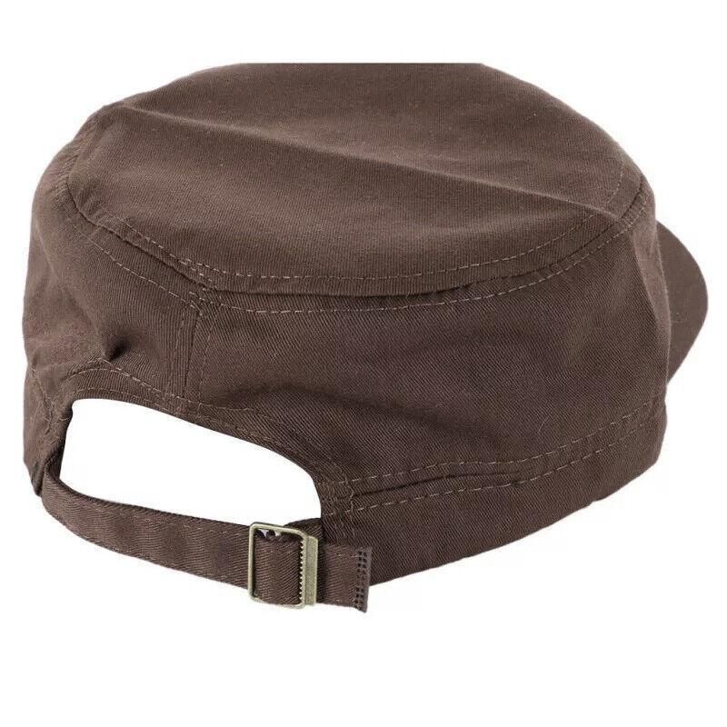 Army Plain Hat Classic Cadet Field Military Cap Style Patrol Baseball view 13