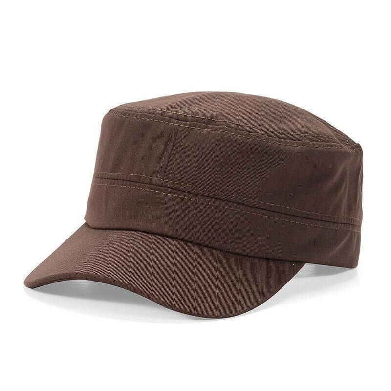Army Plain Hat Classic Cadet Field Military Cap Style Patrol Baseball view 14