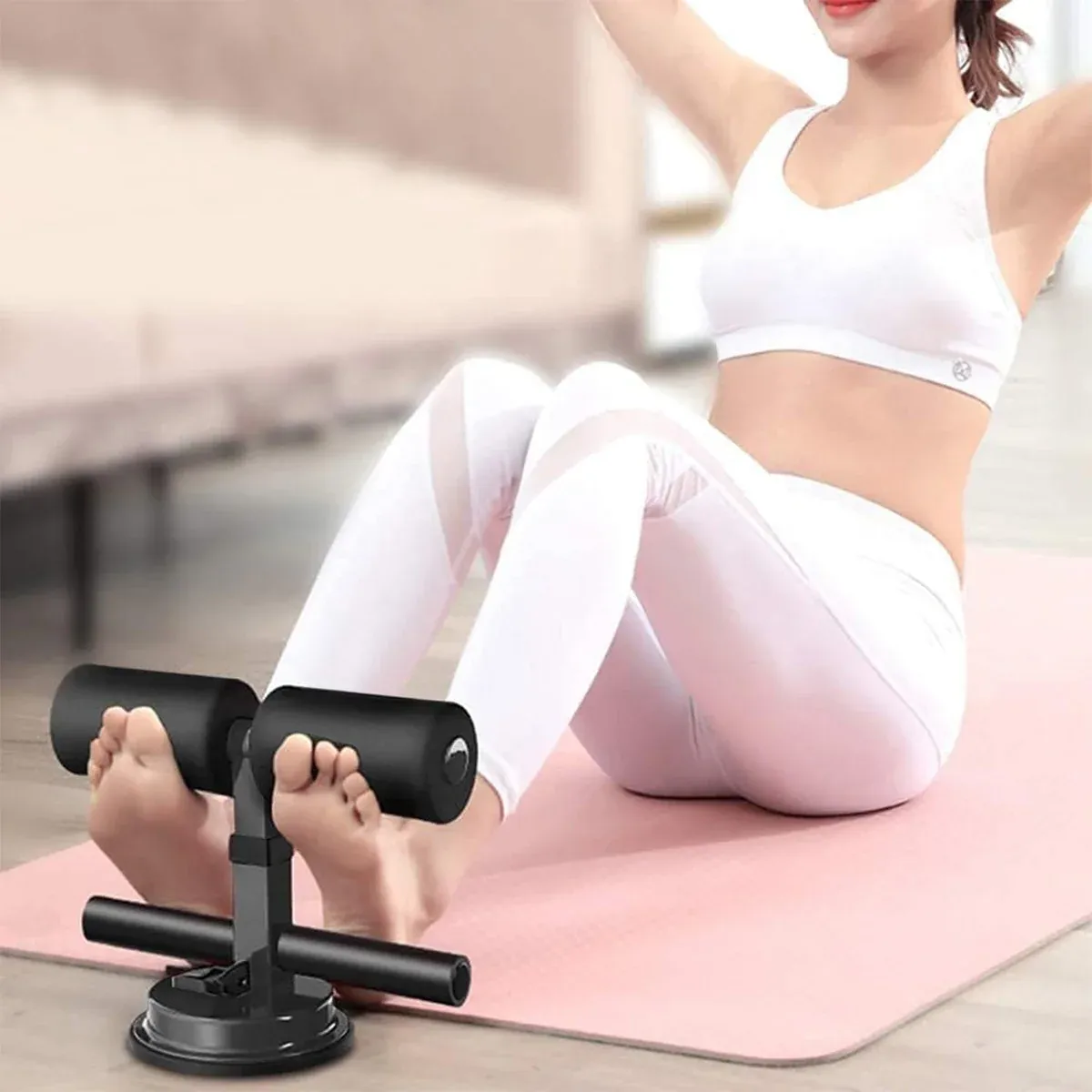 Sit Up Assistant Device Home Gym Equipment Foot Support Abdominal Exercise Tool view 7