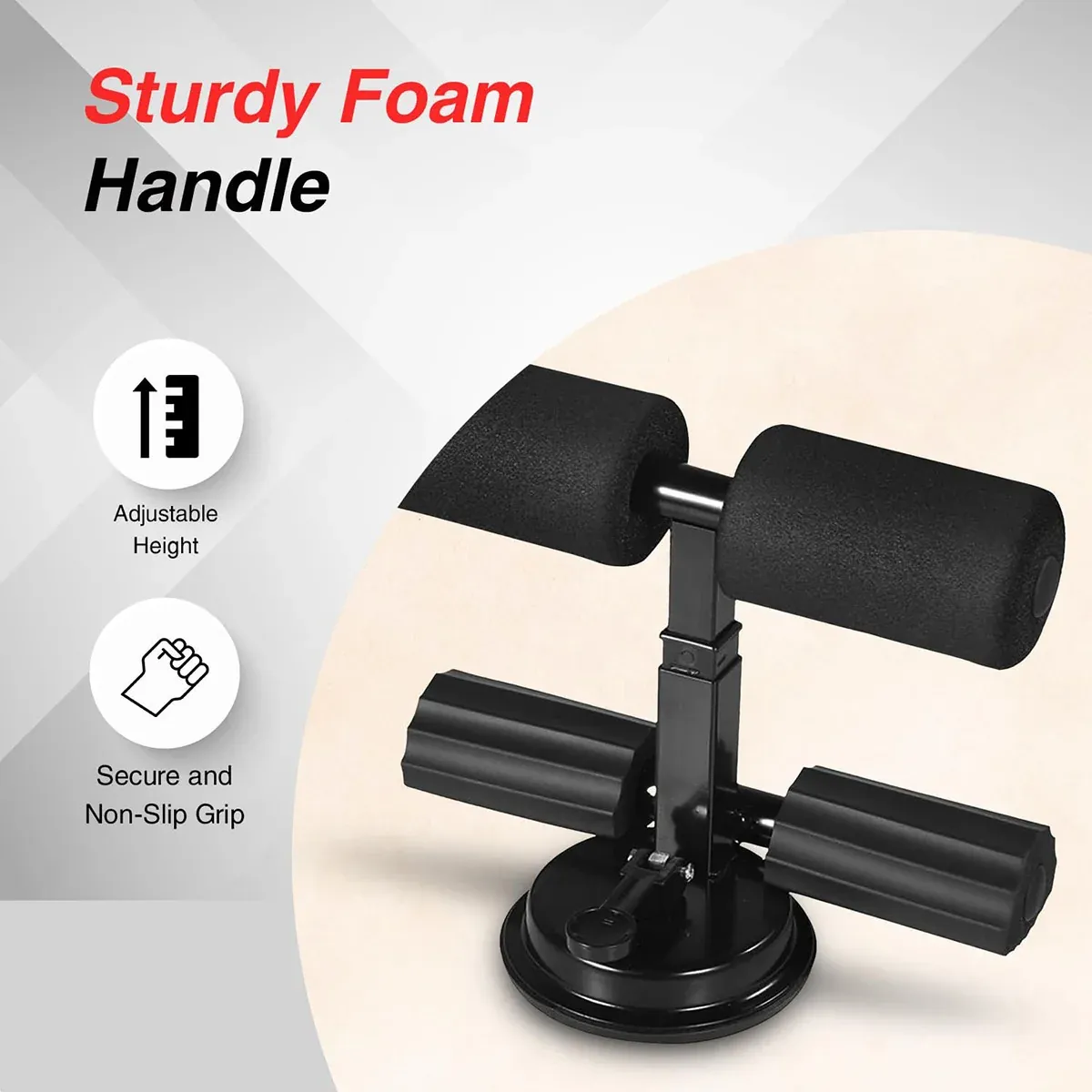 Sit Up Assistant Device Home Gym Equipment Foot Support Abdominal Exercise Tool view 15
