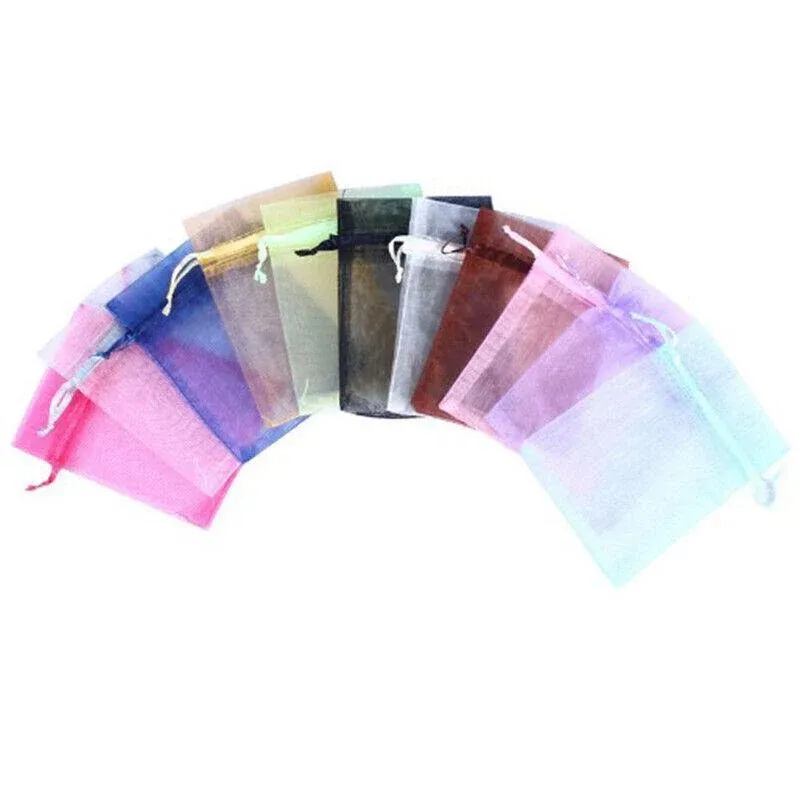 Organza Bag Sheer Bags Jewellery Wedding Candy Packaging Sheer Bags 10*15 cm view 4