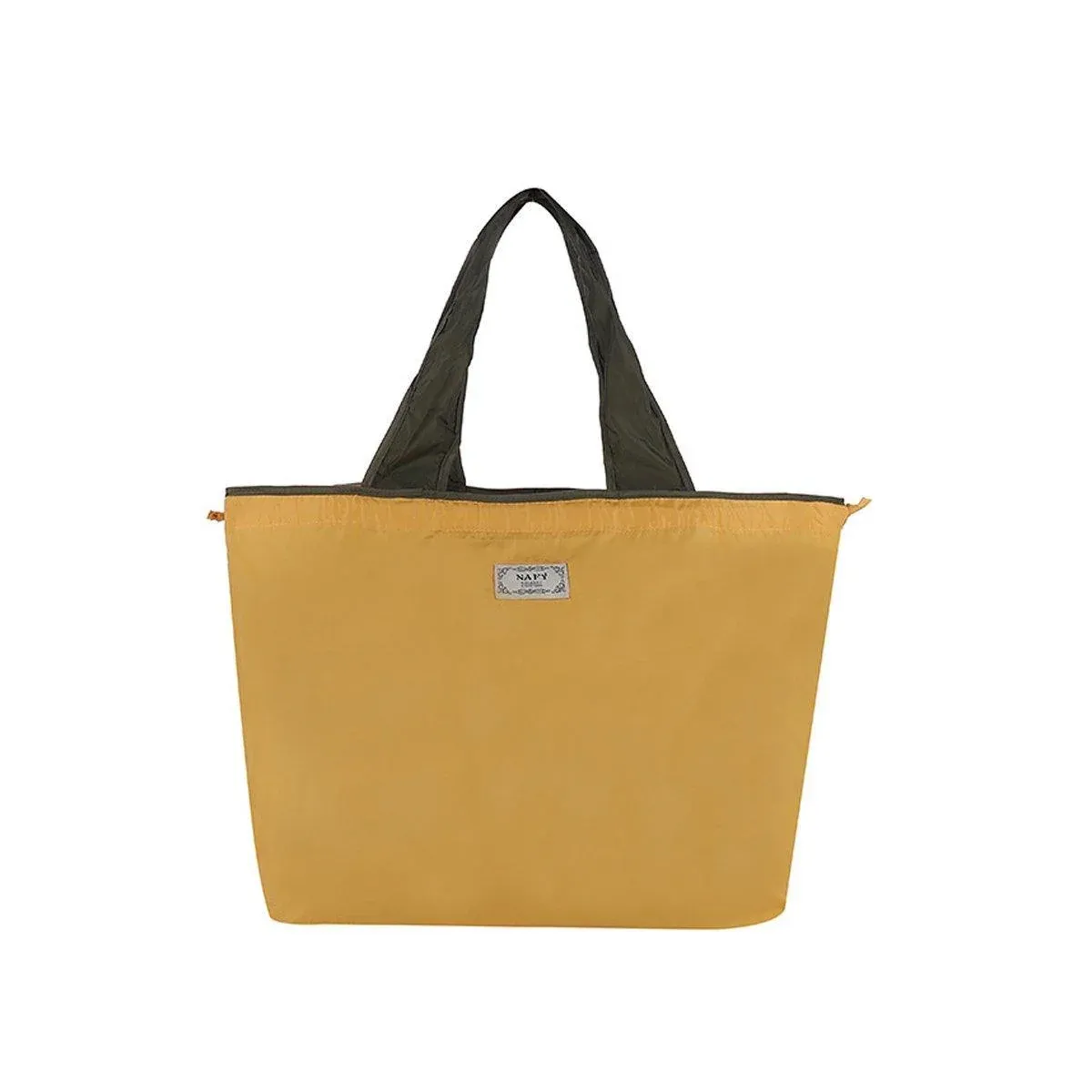 Ultra-Light Foldable Large Capacity Portable Shopping Bag with Drawstring