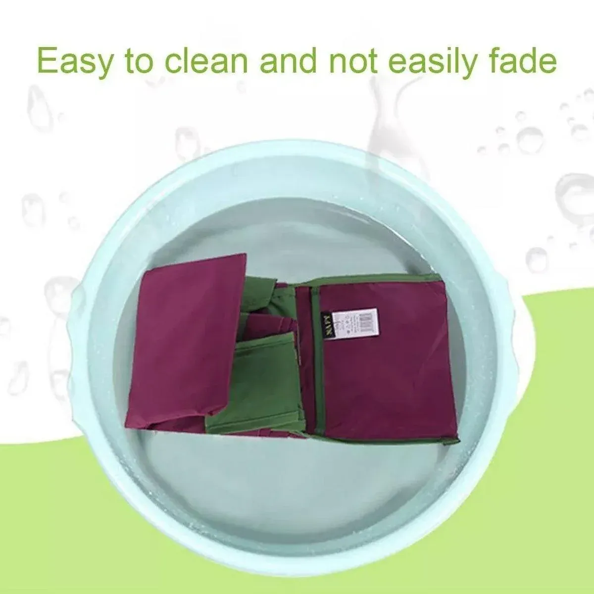 Ultra-Light Foldable Large Capacity Portable Shopping Bag with Drawstring view 5