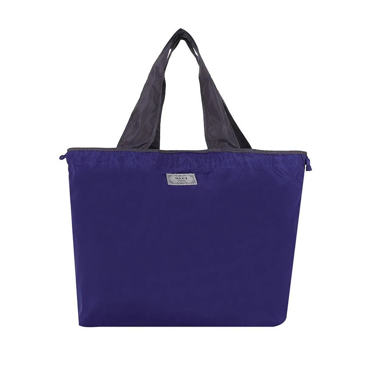 Ultra-Light Foldable Large Capacity Portable Shopping Bag with Drawstring