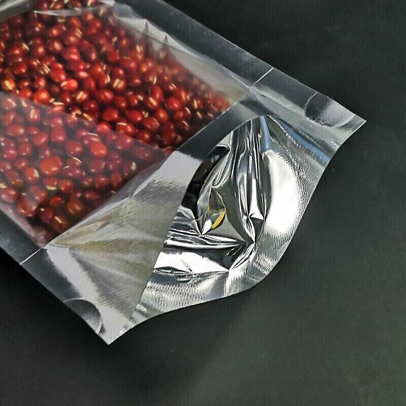 Clear Aluminum Foil Mylar Stand Up Retail Bags Zip Lock Pouches Pouch view 9