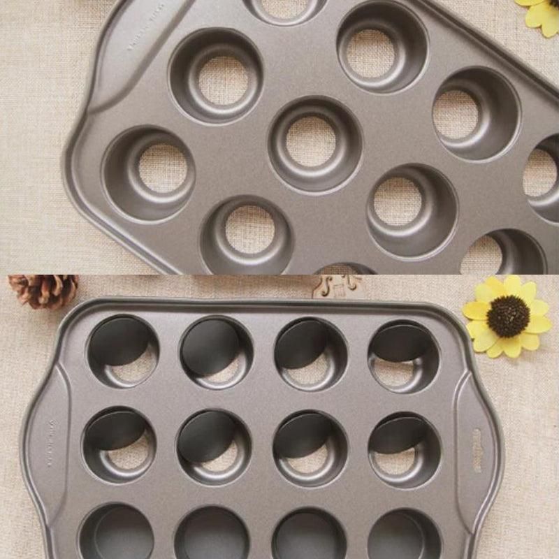 12 Cups Individual Mini Cheesecake Pan with Loose Base view 5