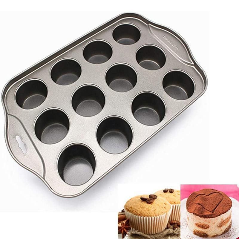 12 Cups Individual Mini Cheesecake Pan with Loose Base view 8