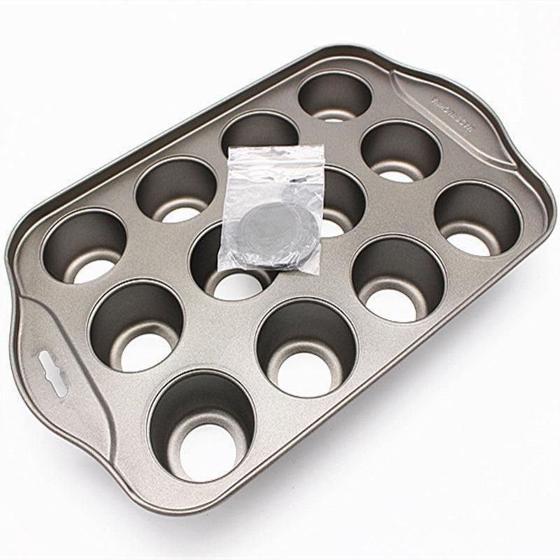 12 Cups Individual Mini Cheesecake Pan with Loose Base view 9