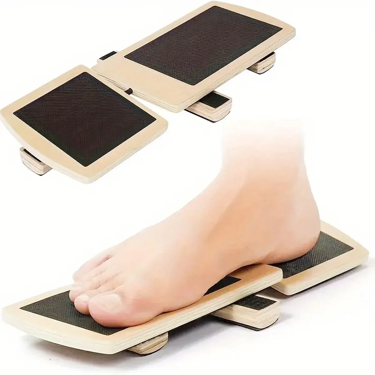Wooden Yoga Foot Stretching Balance Board Training New Ballet Single Leg Balance view 12