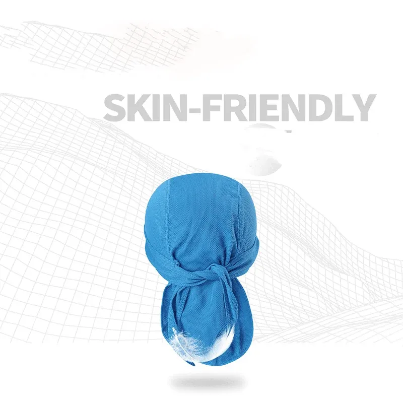Durag Bandanna Cap Cycling Head Wraps Skull Cap Scarves Caps Motorcycle Sports view 11