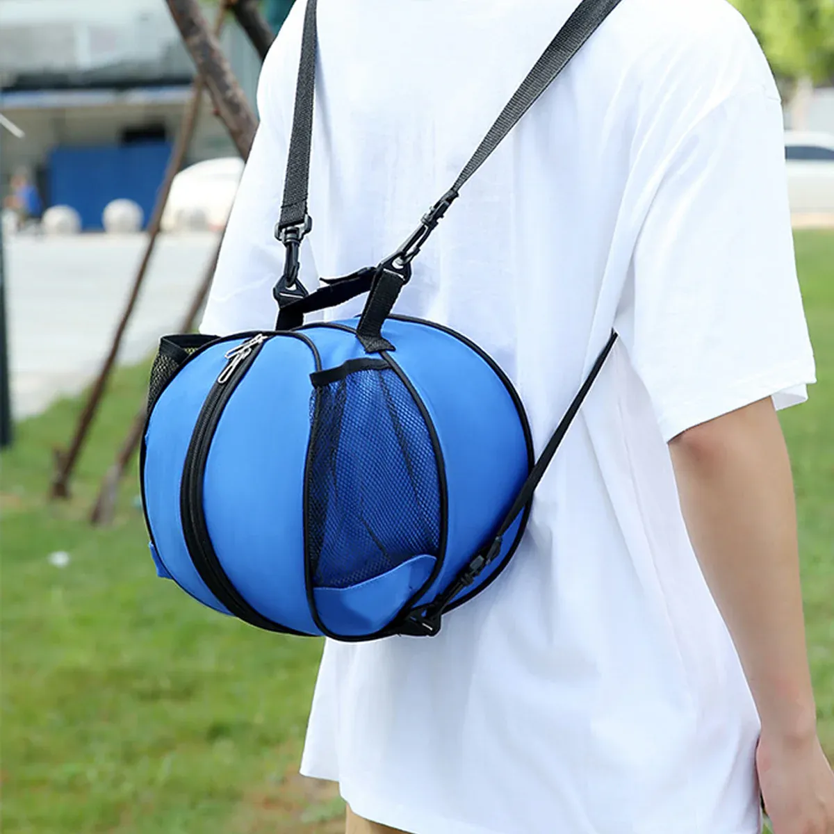 Waterproof Sports Outdoor Basketball Bag Gym Training Equipment Bag Backpack view 8