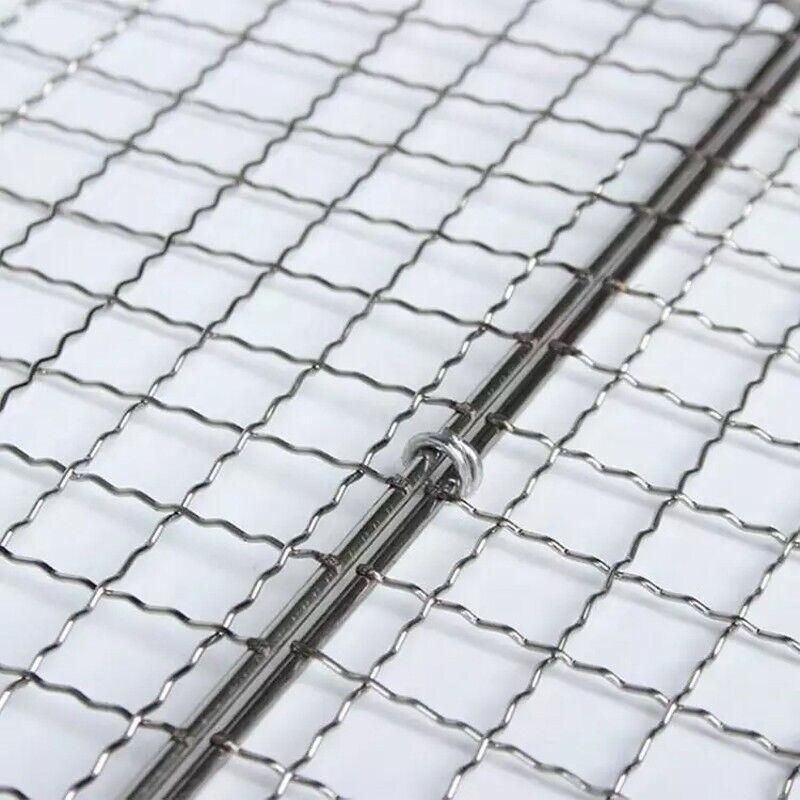 Bbq Fish Grilling Basket Grill Camping Net Meat Vegetable Cooking Kitchen Tool view 10