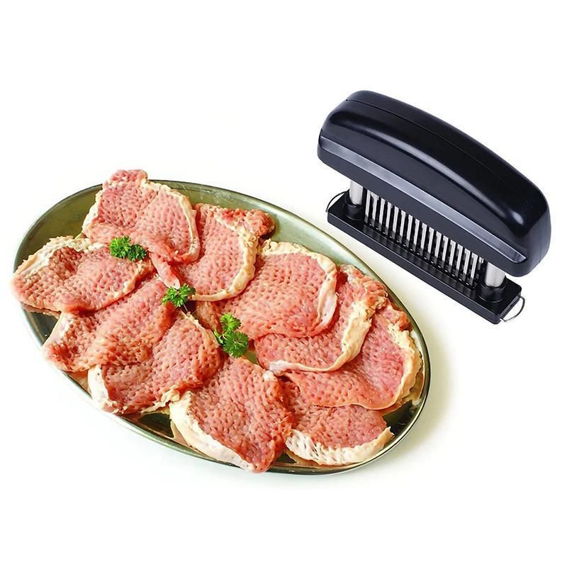 48-Blade Stainless Steel Meat Tenderizer Tool for Steak Pork Chicken Lamb view 8