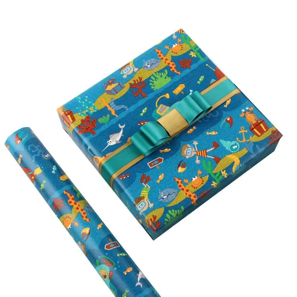 20pcs Cute Animal Cartoon Gift Wrapping Paper for Toys Bookskin and Crafts — image 1