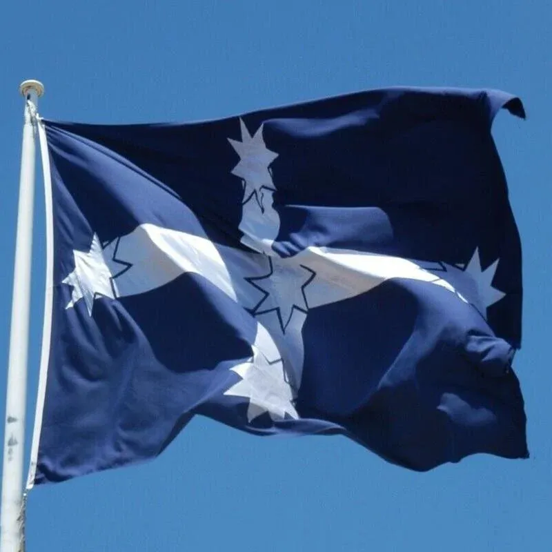 Eureka Stockade Flag 90x150cm Southern Cross Australian Polyester Banner view 4