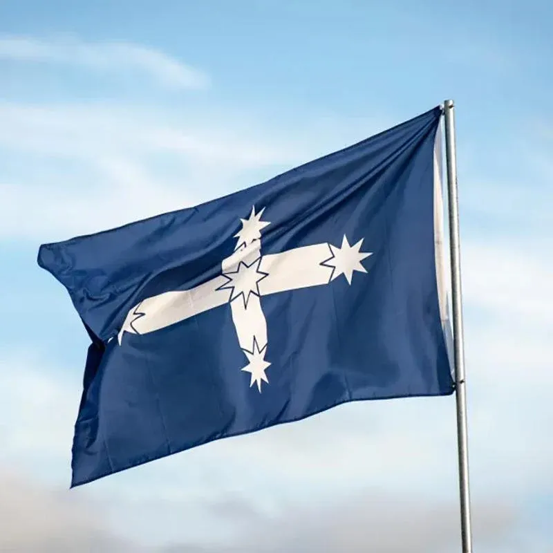 Eureka Stockade Flag 90x150cm Southern Cross Australian Polyester Banner view 6