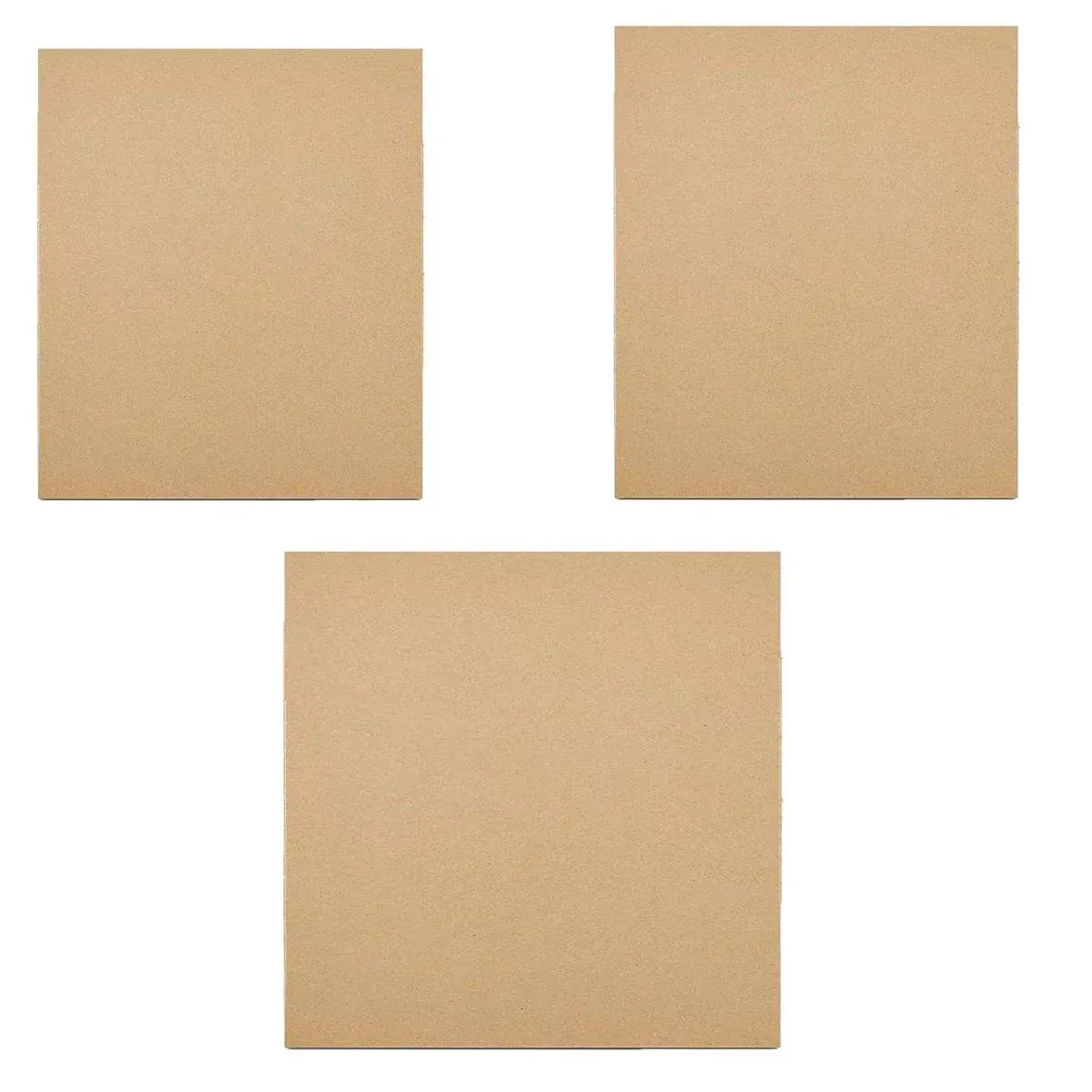 50pcs Corrugated Cardboard Sheets Express Carton Spacer Gasket Packing view 3