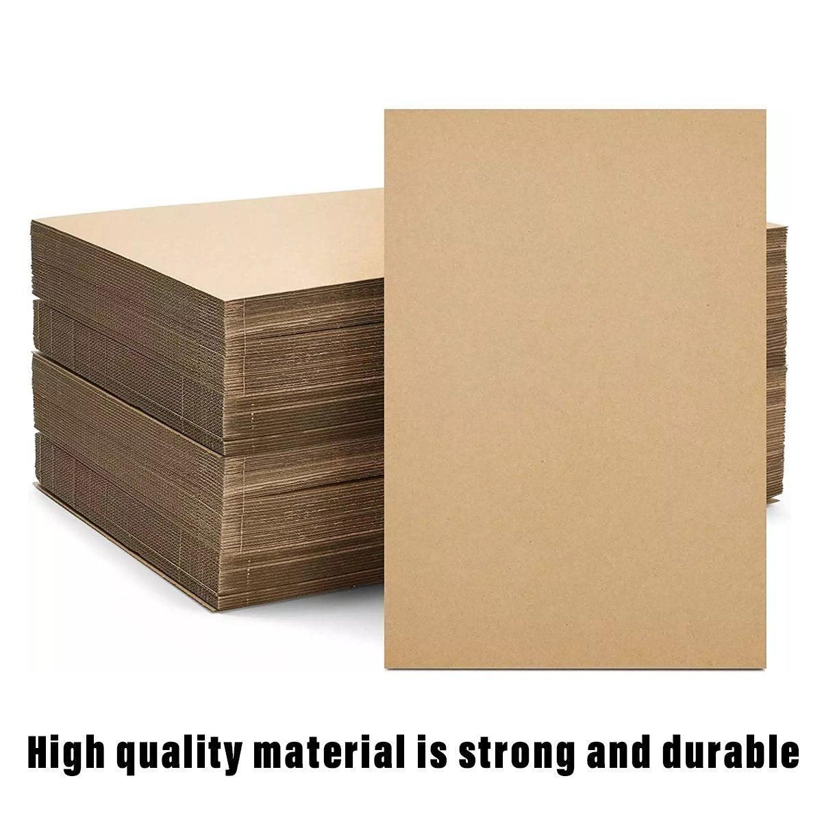 50pcs Corrugated Cardboard Sheets Express Carton Spacer Gasket Packing view 12