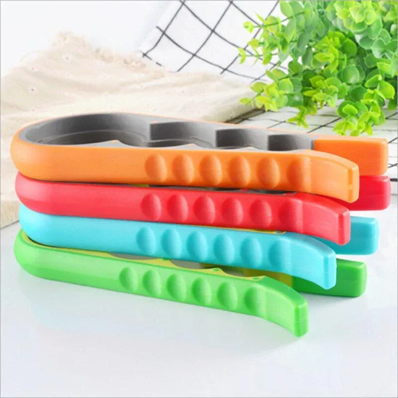 Silicone Jar Can Opener Multi-Purpose Lids Cap Arthritis Bottle Opener Easy view 7