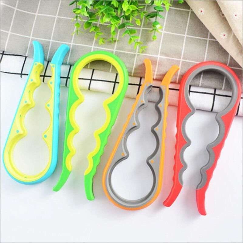 Silicone Jar Can Opener Multi-Purpose Lids Cap Arthritis Bottle Opener Easy view 11