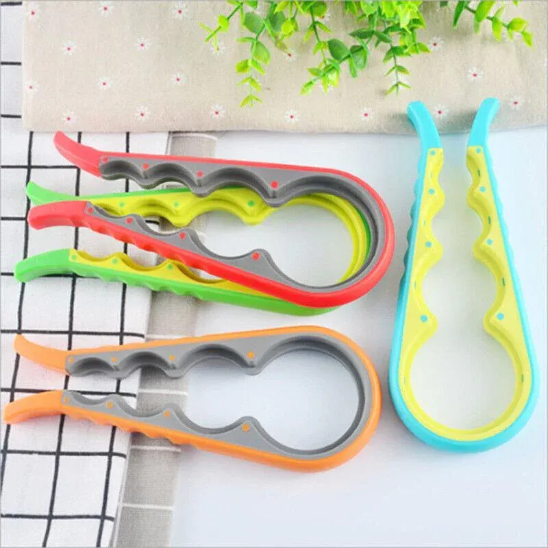 Silicone Jar Can Opener Multi-Purpose Lids Cap Arthritis Bottle Opener Easy view 13