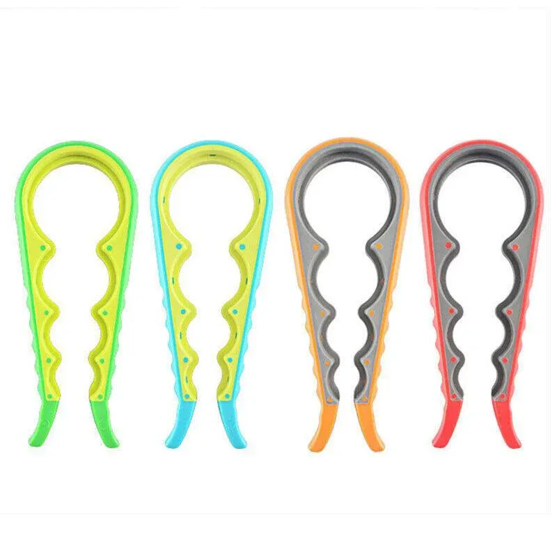 Silicone Jar Can Opener Multi-Purpose Lids Cap Arthritis Bottle Opener Easy view 3