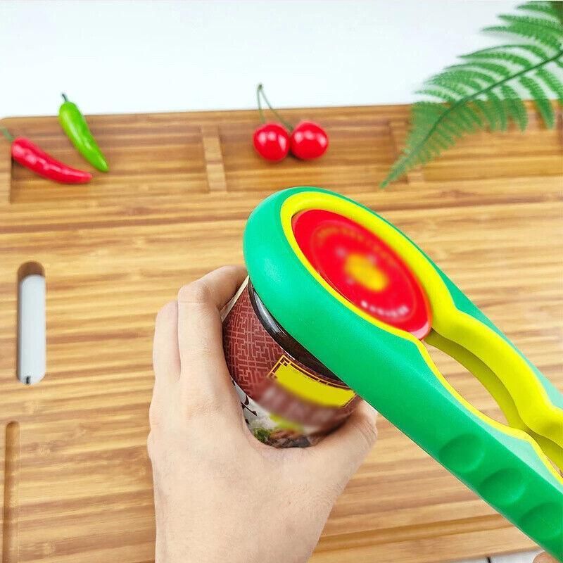 Silicone Jar Can Opener Multi-Purpose Lids Cap Arthritis Bottle Opener Easy view 9