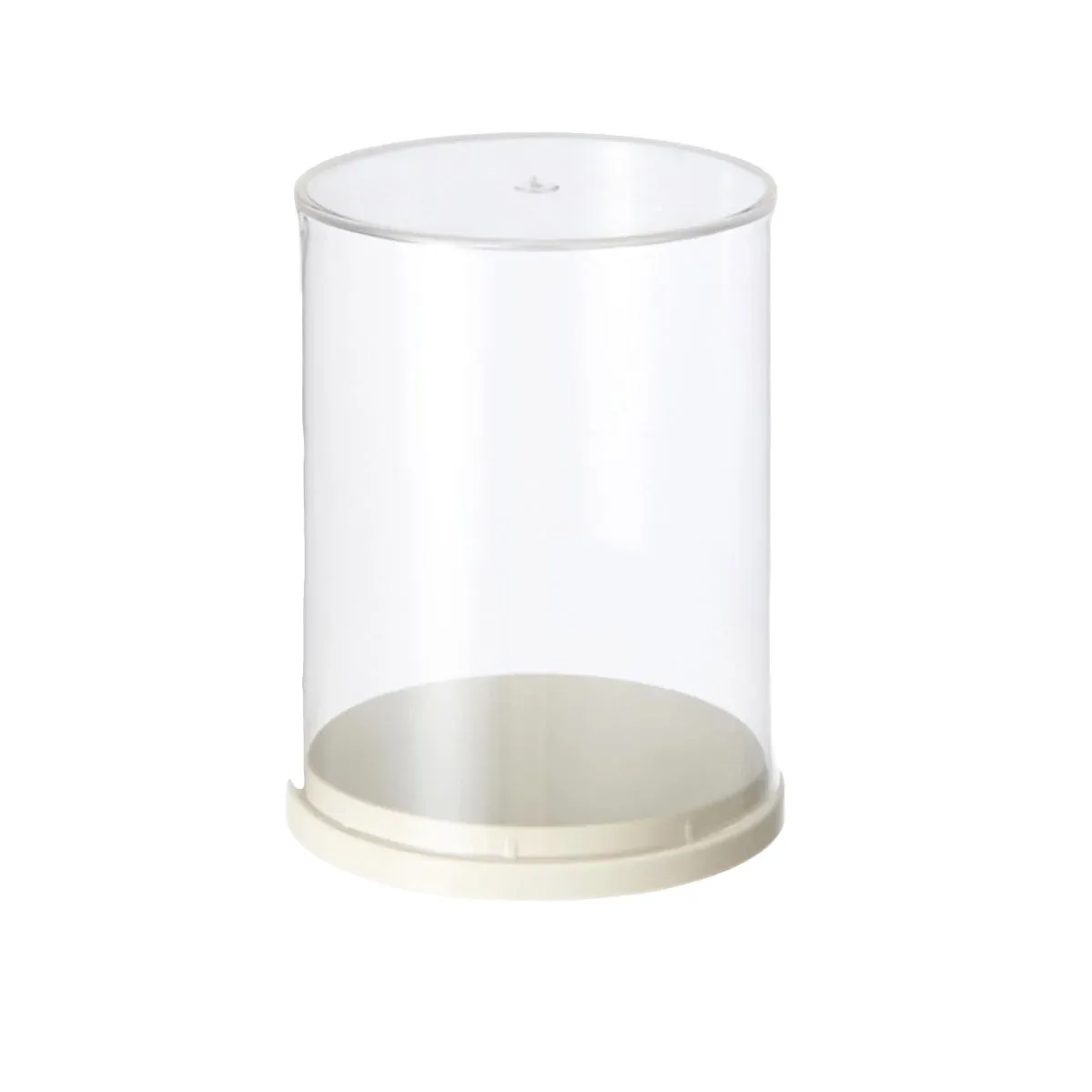 2pcs Clear Acrylic Display Case Transparent Box for Collectibles Dolls Figures - M — image 1