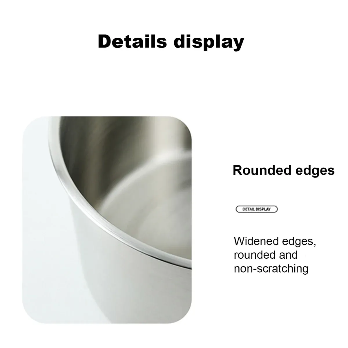 Stainless Steel Box Set 4pcs Sealed Lunch Food Container Refrigerator Use view 14