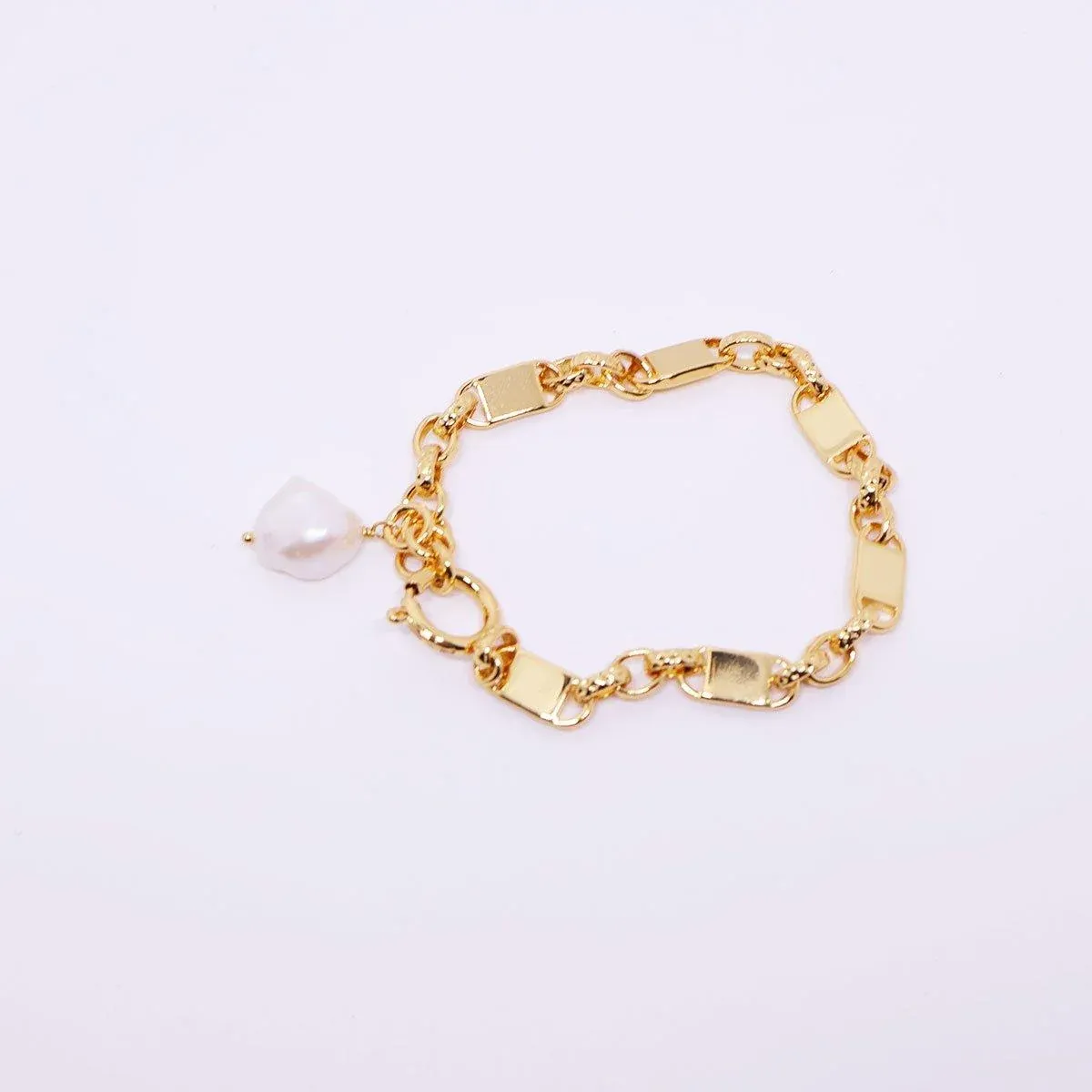 Simple Chunky Chain Bracelet Elegant Trendy Fashion Jewelry for Women Gifts view 12