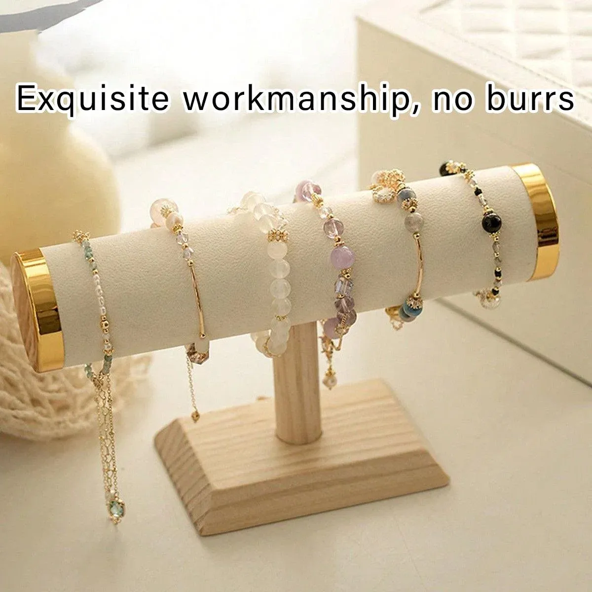 Jewellery Display Stand Bracelet Bangle Holder Storage Rack Desktop Organizer view 7