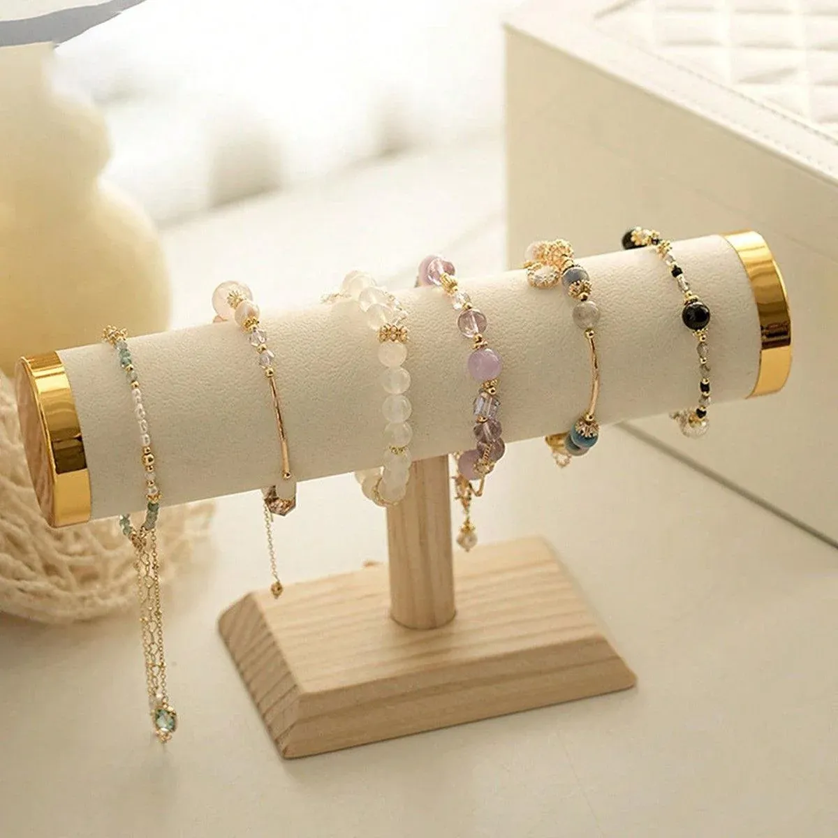 Jewellery Display Stand Bracelet Bangle Holder Storage Rack Desktop Organizer view 10