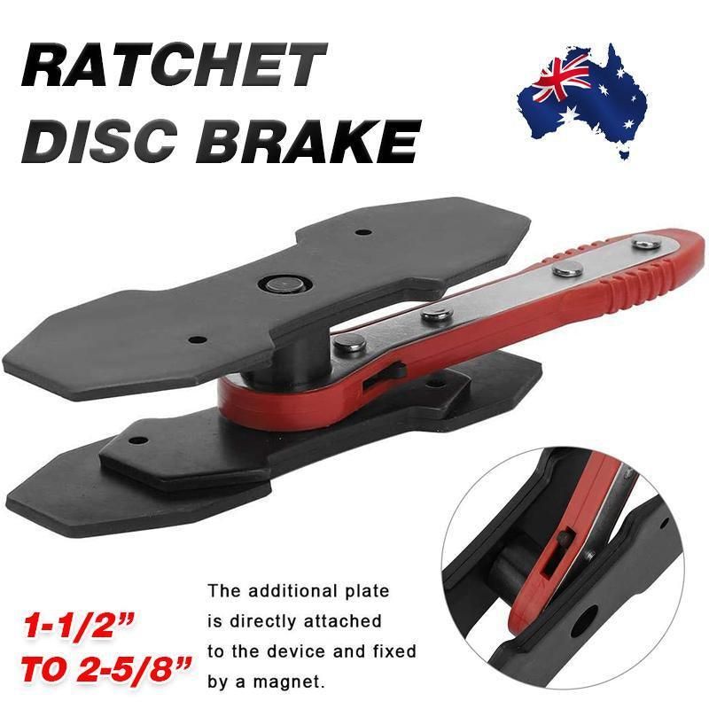 Heavy Duty Ratcheting Brake Caliper Piston Spreader for Car Repair view 12