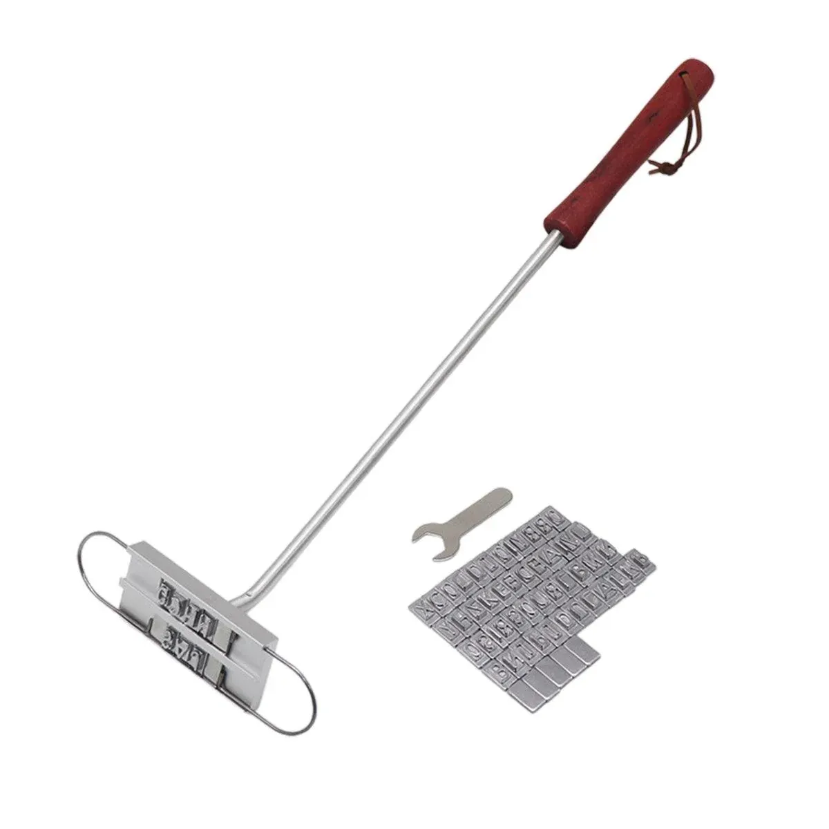 Alphabet Fire Branding Barbecue Grill Tool Custom Branding Iron for BBQ Meat view 2