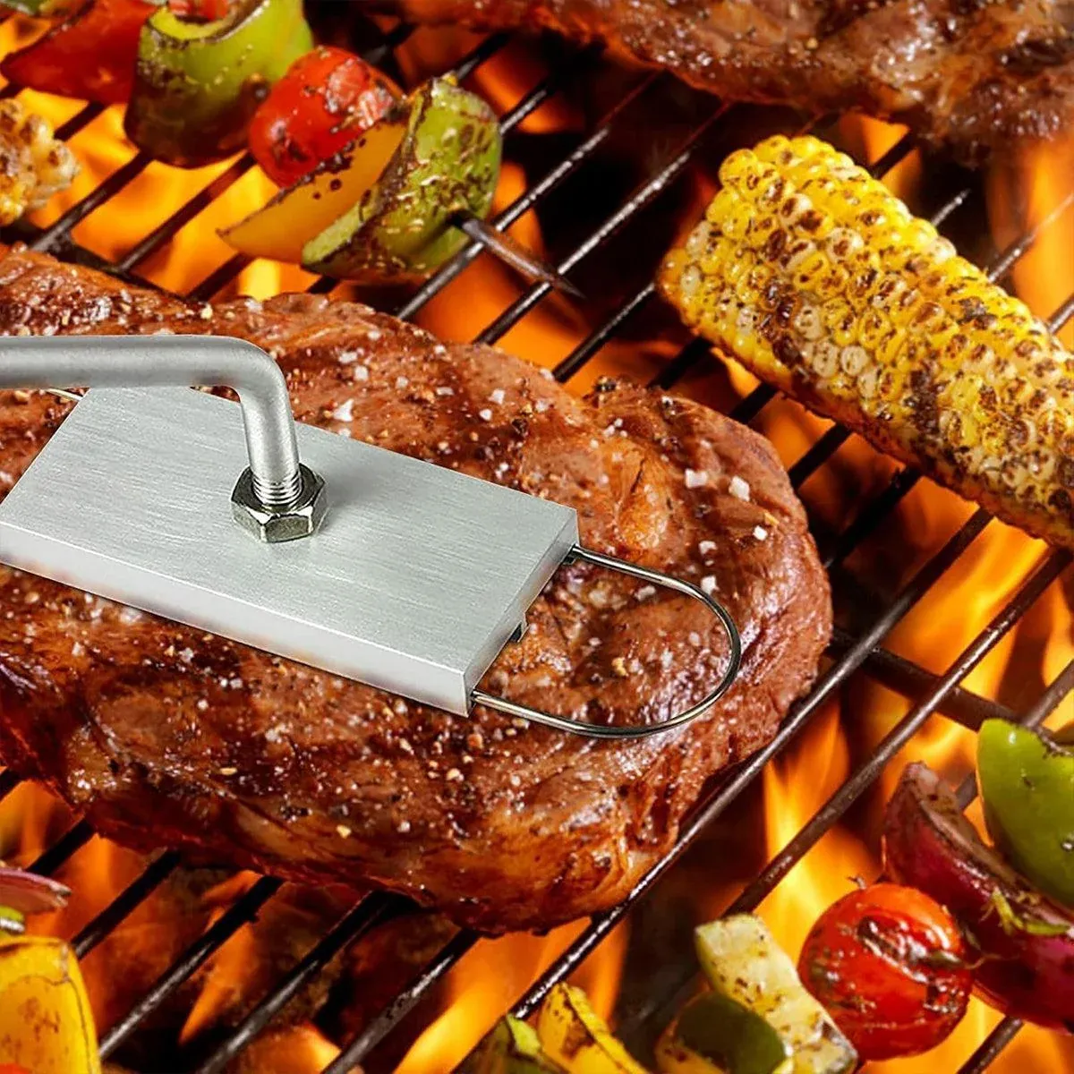 Alphabet Fire Branding Barbecue Grill Tool Custom Branding Iron for BBQ Meat view 6