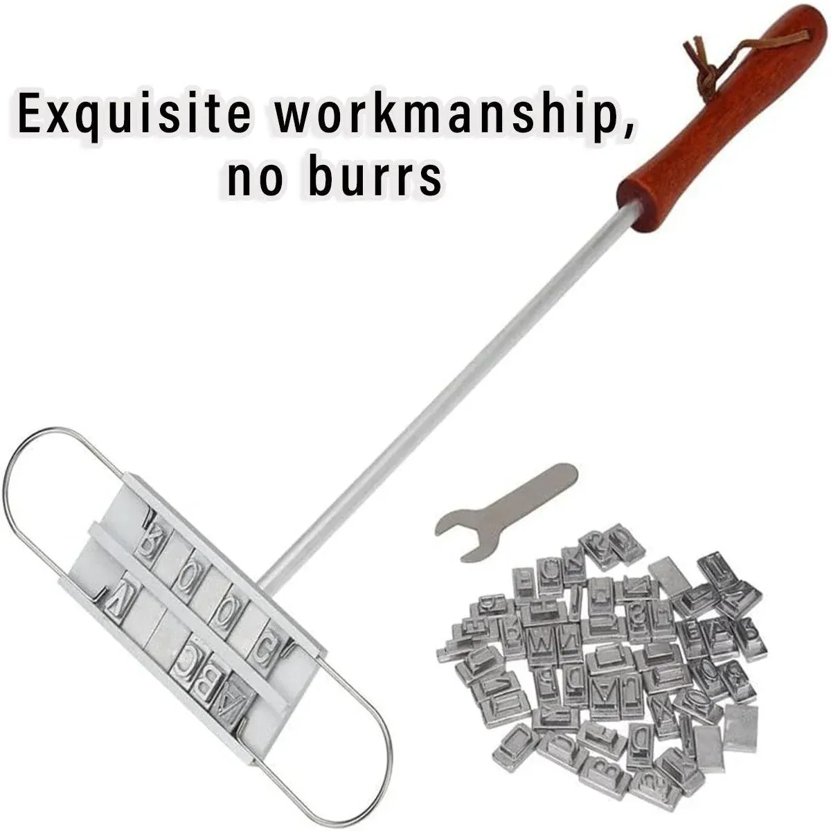 Alphabet Fire Branding Barbecue Grill Tool Custom Branding Iron for BBQ Meat view 12