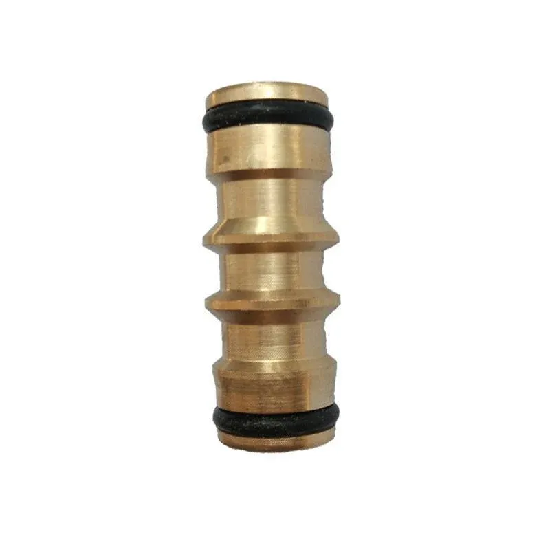 Brass Garden Hose Connector Fitting Double End Quick Joiner for 12mm Pipe Repair view 10