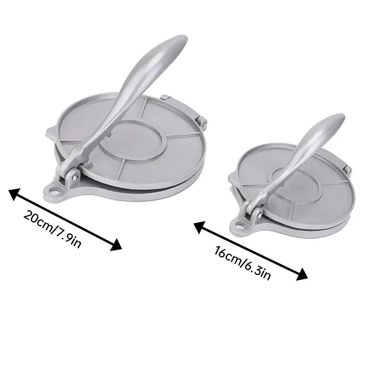 16/20cm Premium Tortilla Press Flat Bread Maker Taco Roti Chapati Health Food view 4