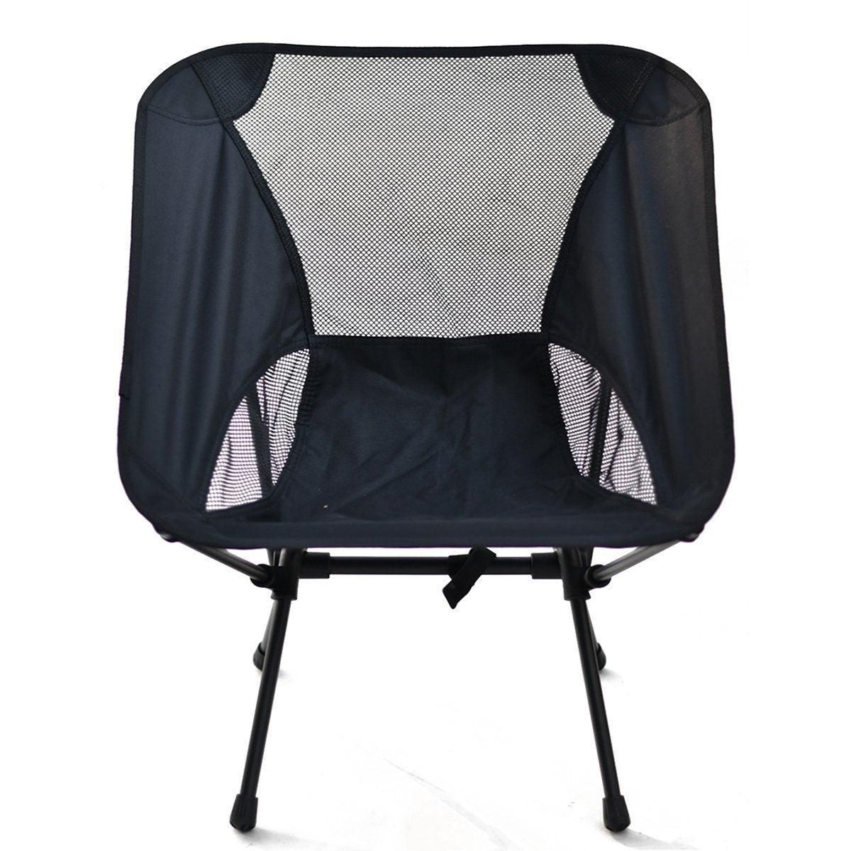 Outdoor Portable Lightweight Folding Camping Chair High Back Fishing Chair - Grey view 10