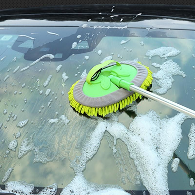New Telescopic Car Brush Wash Soft Care Mop Vehicle Cleaning Window Adjustable view 10