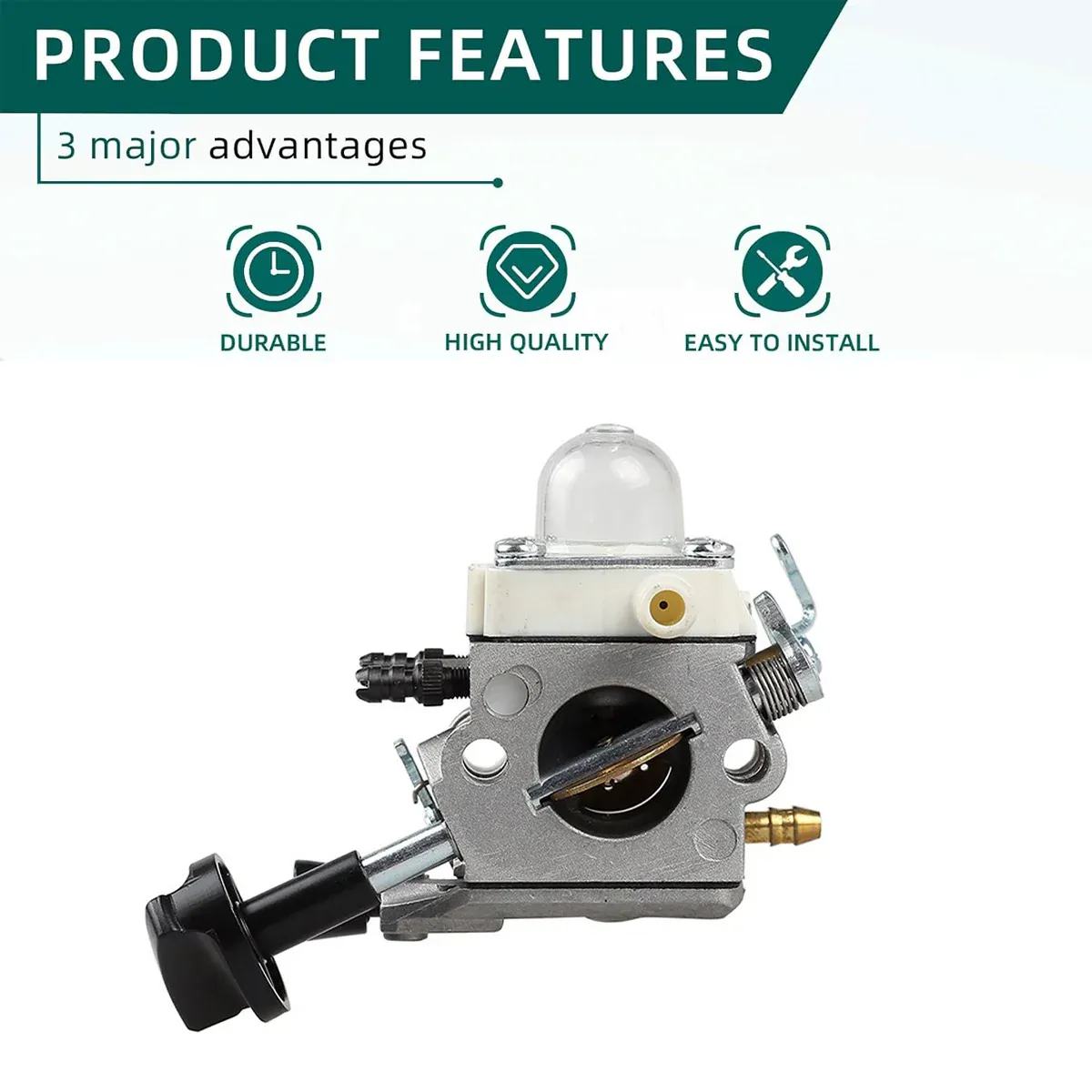 Carburetor For SH56 SH86 SH56C SH86C BG86 BG86C BG86CE BG86Z Engine Repair Tool view 11