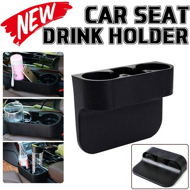 Multifunctional Car Console Gap Cup Holder for Bottles Snacks and Small Items — image 1