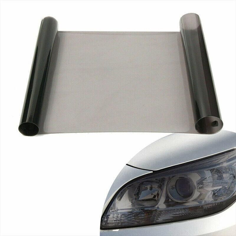 Light Smoke Black 2mx30cm Car Headlight Tint Wrap Tail Fog Light Vinyl Wrap Kit view 8