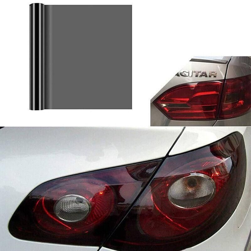 Light Smoke Black 2mx30cm Car Headlight Tint Wrap Tail Fog Light Vinyl Wrap Kit view 10