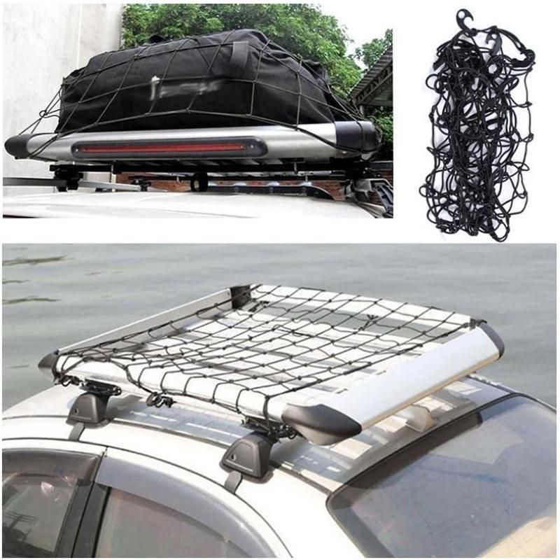 Car Roof Top Rack Basket Luggage Bungee Net Cargo Mesh Carrier Cover Storage view 6