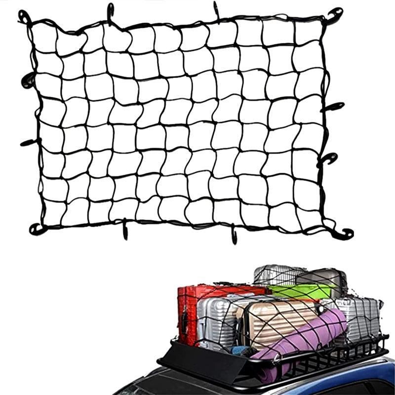 Car Roof Top Rack Basket Luggage Bungee Net Cargo Mesh Carrier Cover Storage view 11