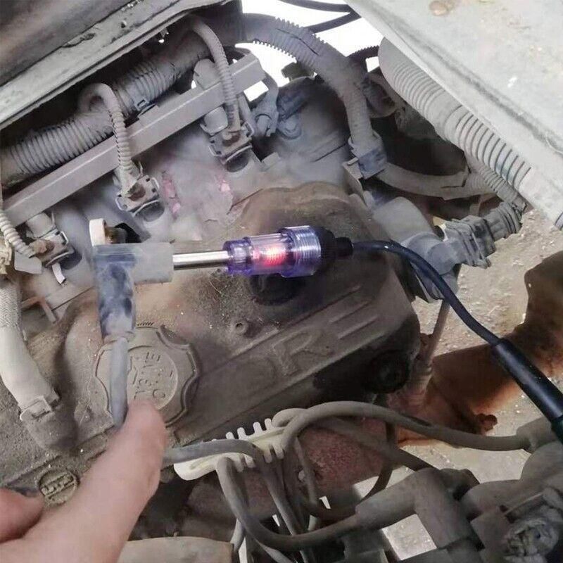 Spark Plug Tester In Line Ignition System Detector Coil Test Tools Engine view 6