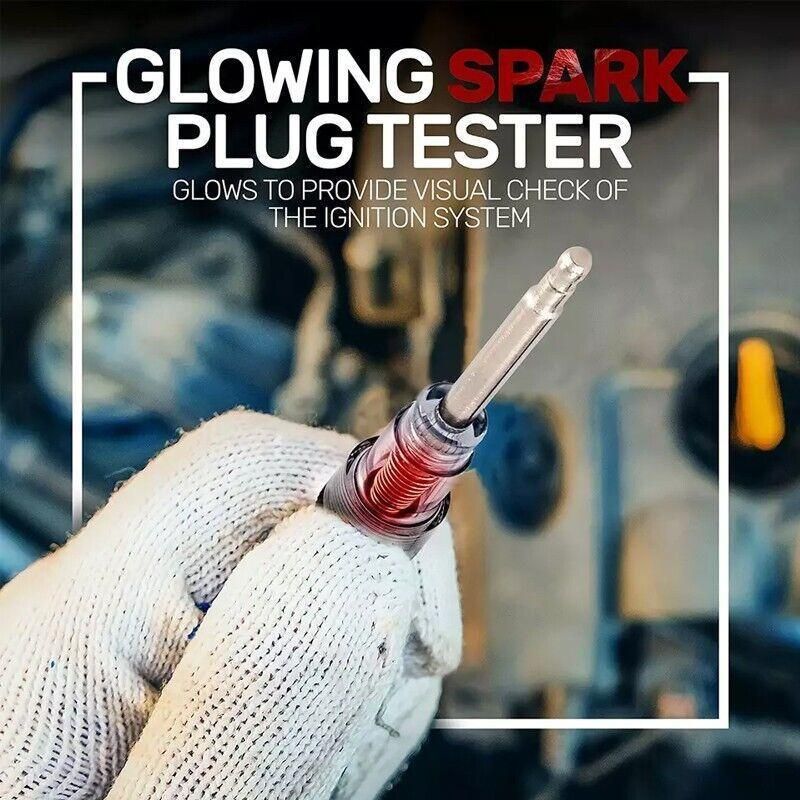Spark Plug Tester In Line Ignition System Detector Coil Test Tools Engine view 12