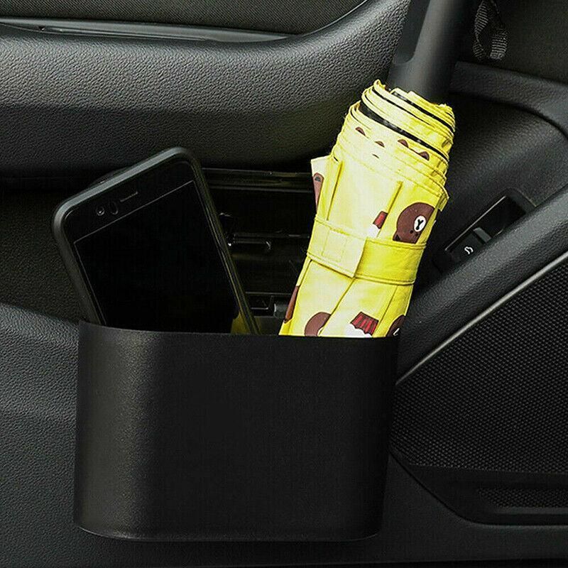 Mini Car Trash Bin with Lid Multifunction Rubbish Can for Vehicle Office view 12